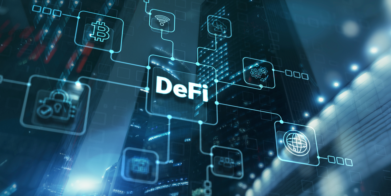 Abstract image representing the future of decentralized finance security
